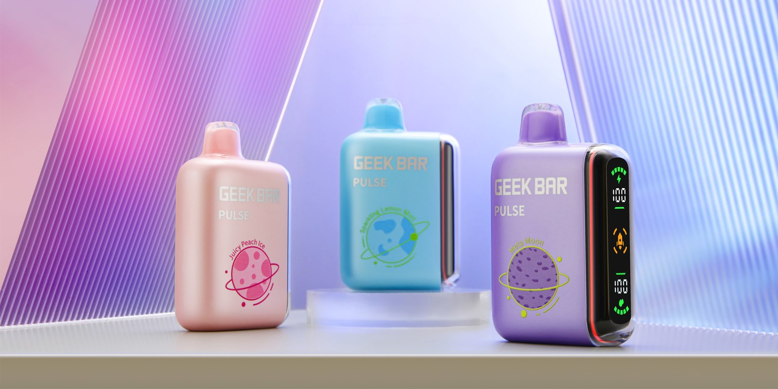 GEEK BAR Pulse 小火箭 15000口 拋棄式電子煙 |雙模式切換 |智慧螢幕(图2)