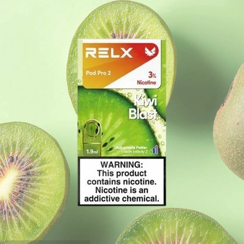 【黃金奇異果】Relx 6代煙彈|悅刻原廠正品|台灣現貨速發|3顆啟發(图1)