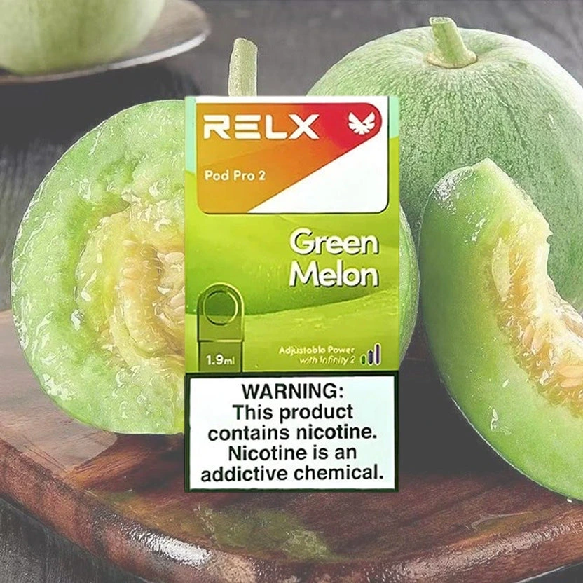 【綠寶石甜瓜】RELX 六代煙彈|清香甜瓜口感|3顆入|現貨速發(图1)